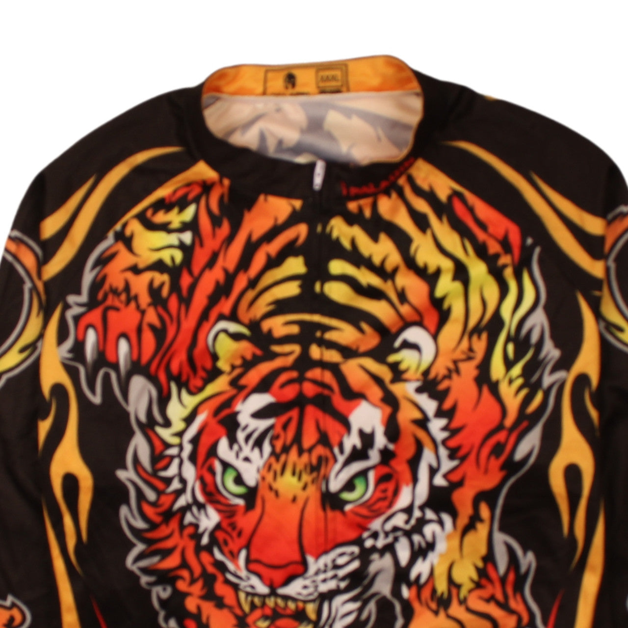 Paladin Men's Multicoloured 3XL Full Zip Tiger Graphic Sweatshirt