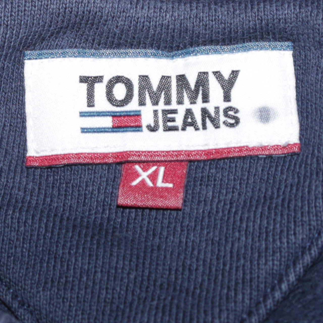 Tommy Jeans Men's Blue XL Crew Neck Pullover Sweatshirt