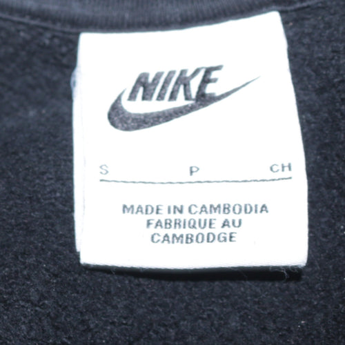 Nike Men's Black Small 1/2 Zip Pullover Sweatshirt