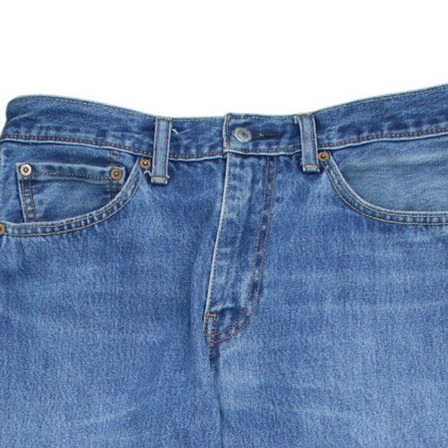 Levi Strauss 751 Men’s Blue Straight Leg Denim Jeans W32 L30