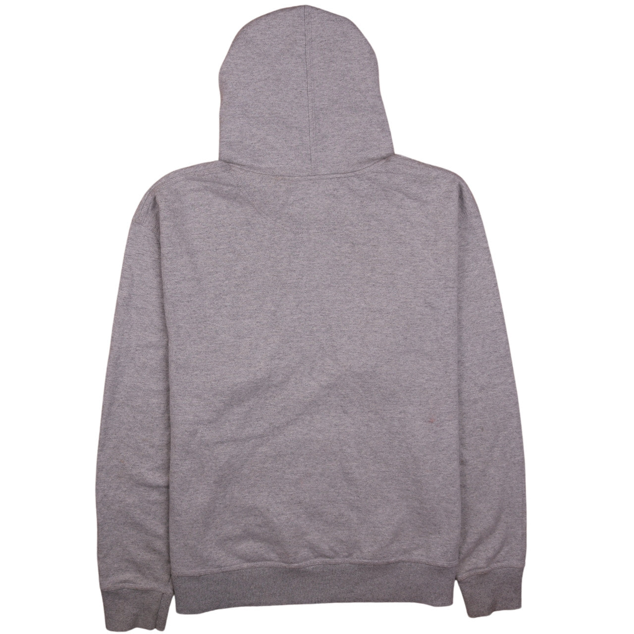 Champion Men's Grey Pullover Hoodie L Logo Sportswear