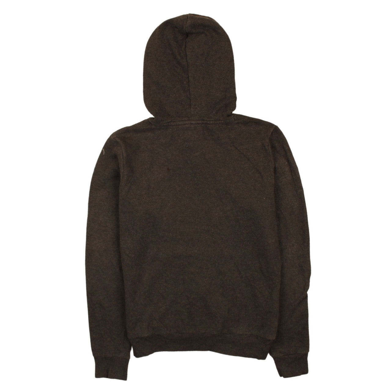 Puma Womens Black Pullover Hoodie Size 12 Hooded Sweatshirt Logo Print