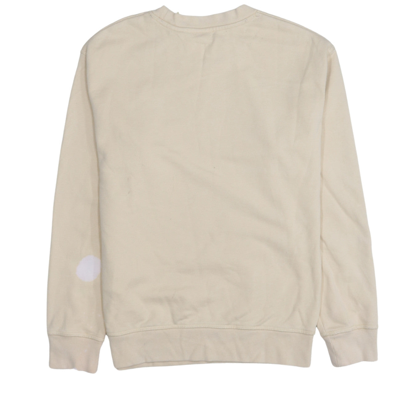 Levi's Women Beige Crew Neck Pullover Sweatshirt XXS