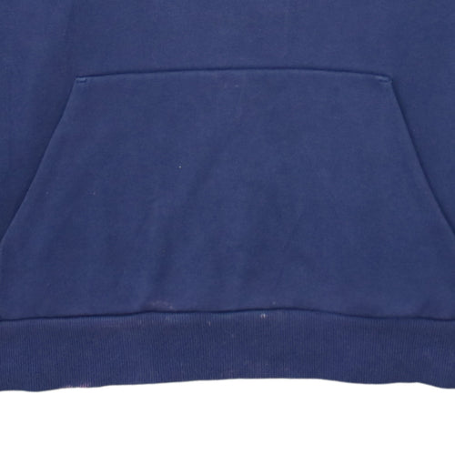 Puma Men Blue Pullover Hoodie L Regular Fleece Sportswear