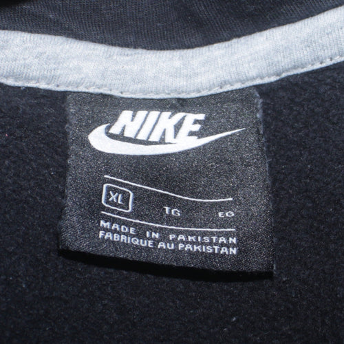 Nike Mens Black XL Pullover Hoodie Fleece Sweatshirt