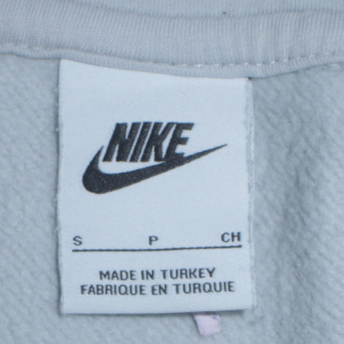 Nike Men's White Pullover Hoodie Small Graphic Sports Style