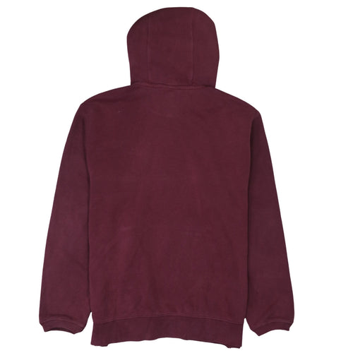 Nike Men’s Red Pullover Hoodie M Regular Fit Fleece Sweatshirt
