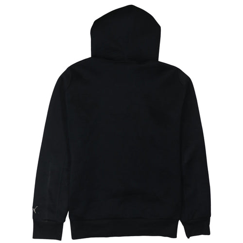 Puma Men's Black XL Full Zip Hoodie with Logo Print
