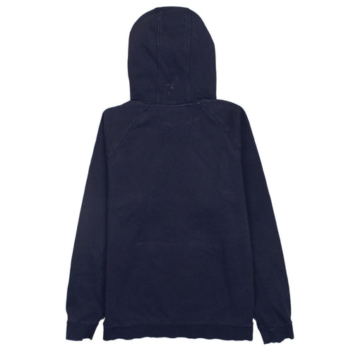 Under Armour Men's Blue Pullover Hoodie L Logo Camouflage Sportswear