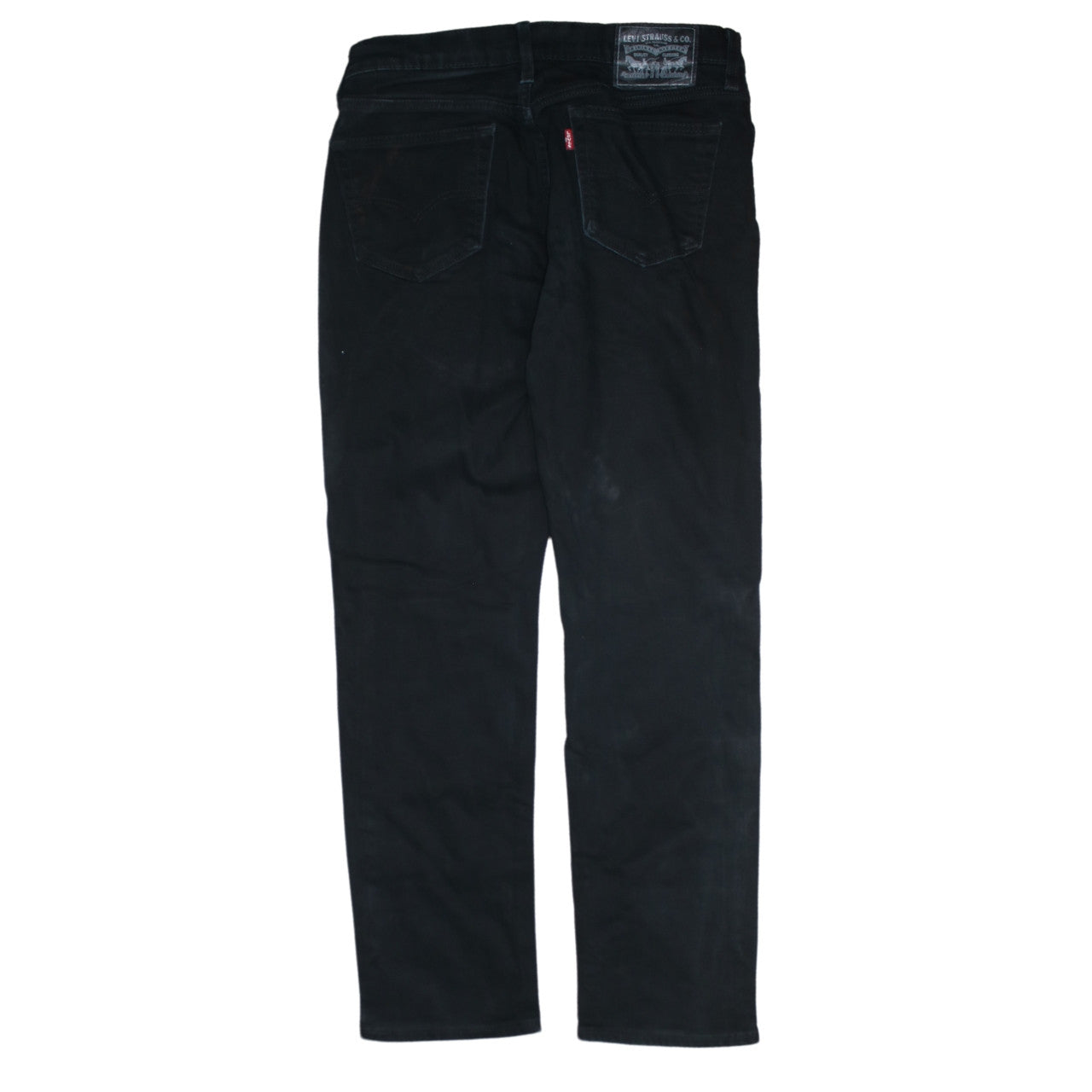 Levi's Men's Black Straight Regular Fit Denim Jeans W30 L32