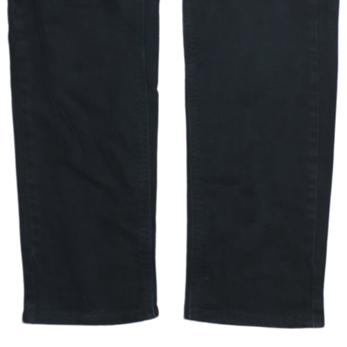 Levi's Men's Black Straight Regular Fit Denim Jeans W30 L32