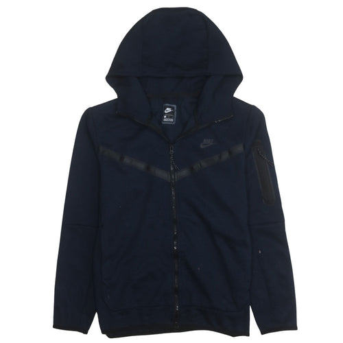 Nike Men's Blue Full Zip Hoodie L Sportswear Jacket