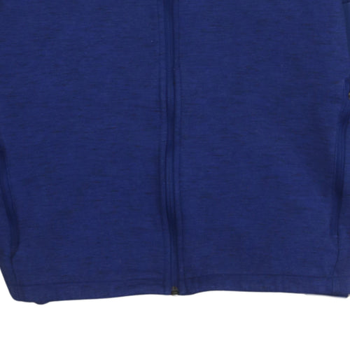 Puma Men's Blue Full Zip Hoodie Size L Sportswear Jacket