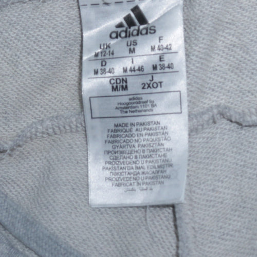 Adidas Women’s Grey Jogger Trousers Size 12-14 Elastic Waist