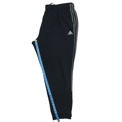 adidas Men's Black 2XL Joggers Tapered Fleece Sweatpants