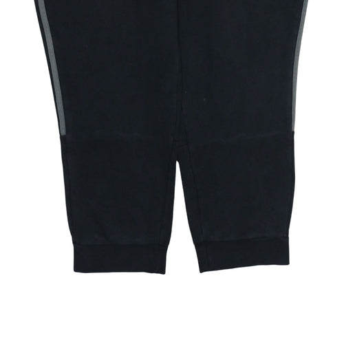 adidas Men's Black 2XL Joggers Tapered Fleece Sweatpants