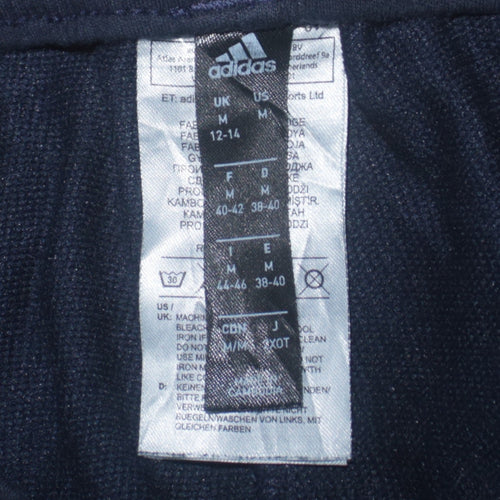 Adidas Women Navy Blue Jogger Sweatpants UK 12-14 M