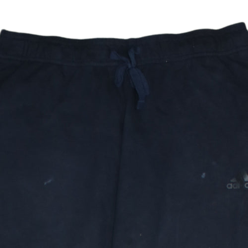 Adidas Women Navy Blue Jogger Sweatpants UK 12-14 M