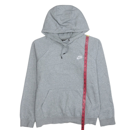 Nike Men's Grey Pullover Hoodie L Regular Fit Sportswear