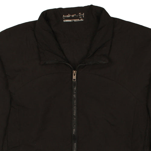 Avalanche Men Black XL Full Zip Lightweight Jacket