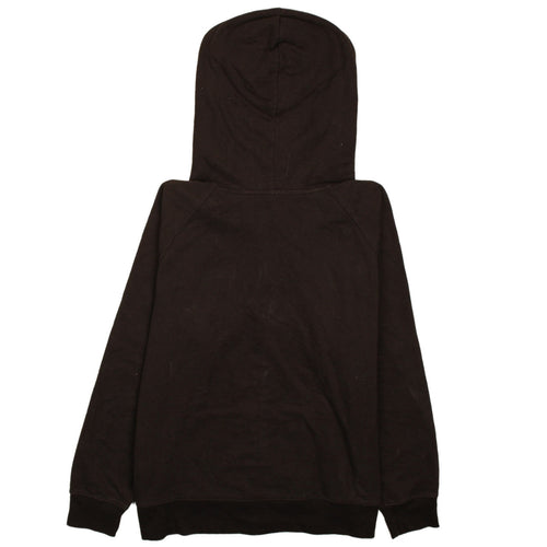 GAP Women’s Black Full Zip Hoodie XL – Classic Embroidered Logo