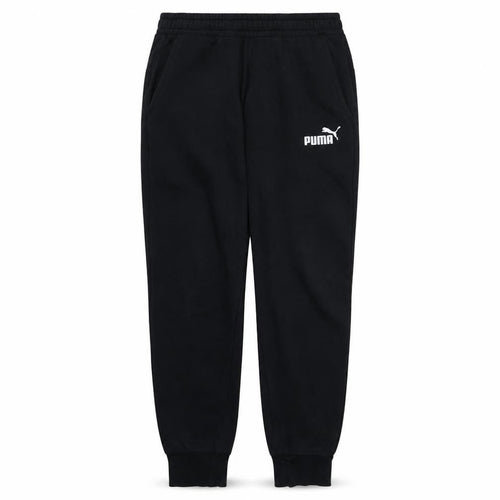 Puma Men's Black Jogger Sweatpants L Cotton Blend Casual