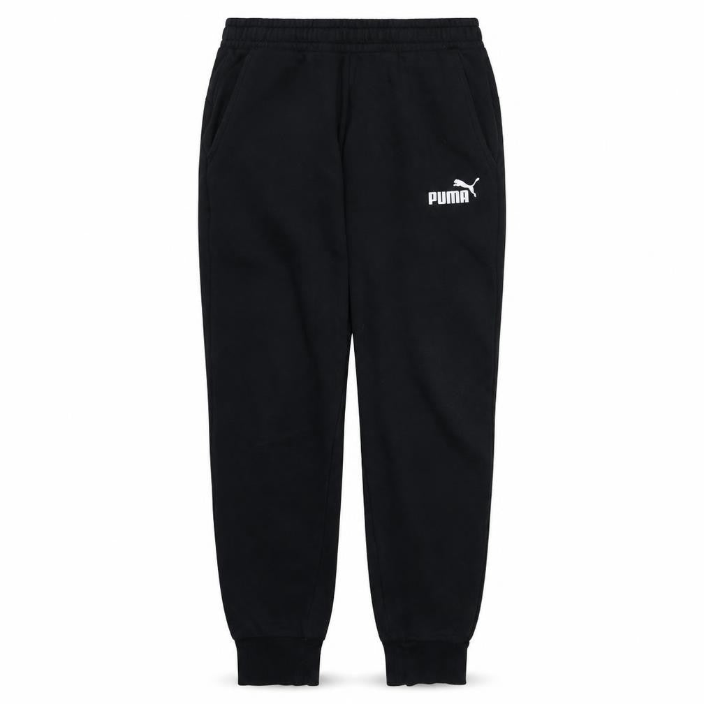 Puma Men's Black Jogger Sweatpants L Cotton Blend Casual