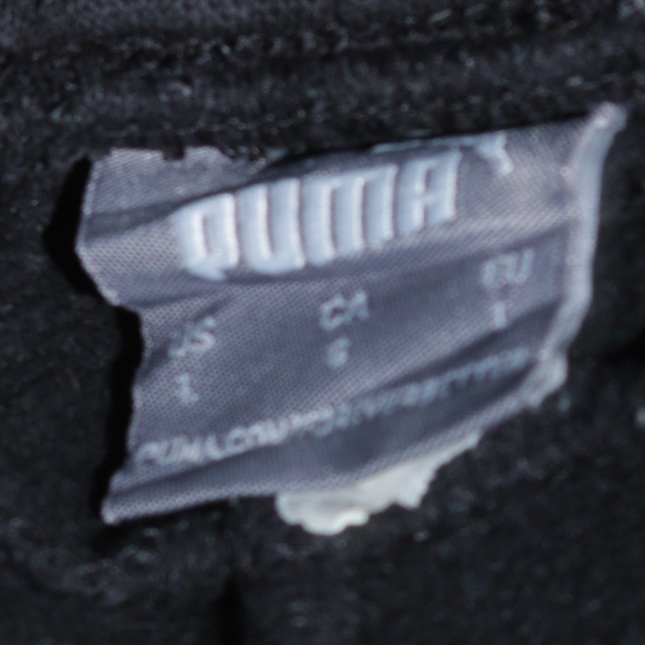 Puma Men's Black Jogger Sweatpants L Cotton Blend Casual