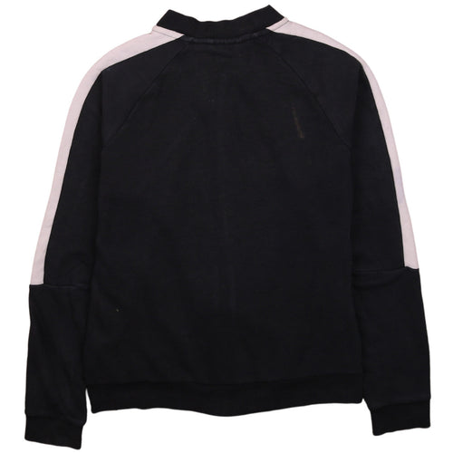 Puma Women's Black & White Full Zip Sweatshirt Size 14