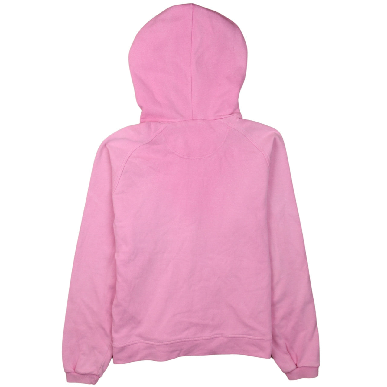 Champion Women Pink Full Zip Hoodie M Cotton Blend Casual