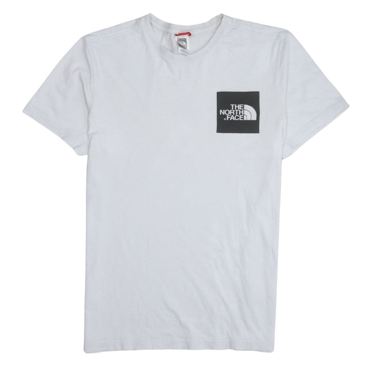 The North Face Men's White Cotton Crew Neck Short Sleeve T-Shirt M
