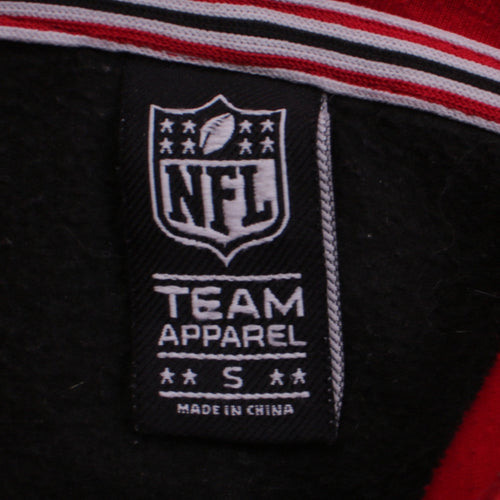 NFL Team Apparel Men's Black Buccaneers Pullover Hoodie Size S