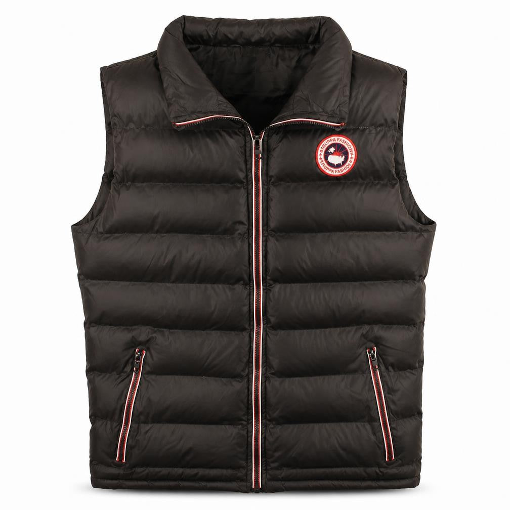 Truppa Men's Black Puffer Waistcoat L Lightweight Winter Vest
