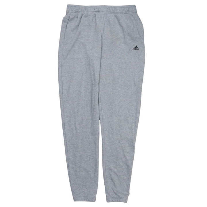adidas Boys Grey Jogger Trousers 14 Years Regular Fit Elastic Waist
