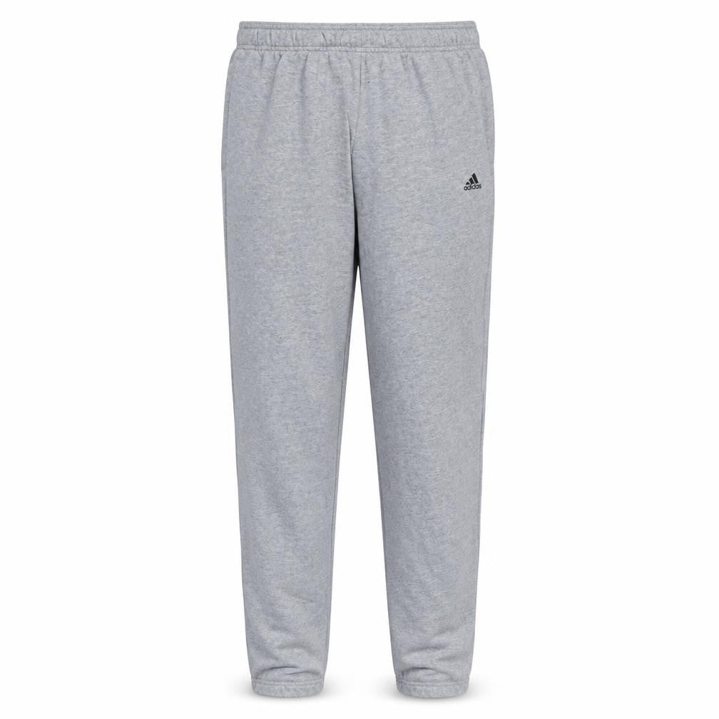 adidas Boys Grey Jogger Trousers 14 Years Regular Fit Elastic Waist
