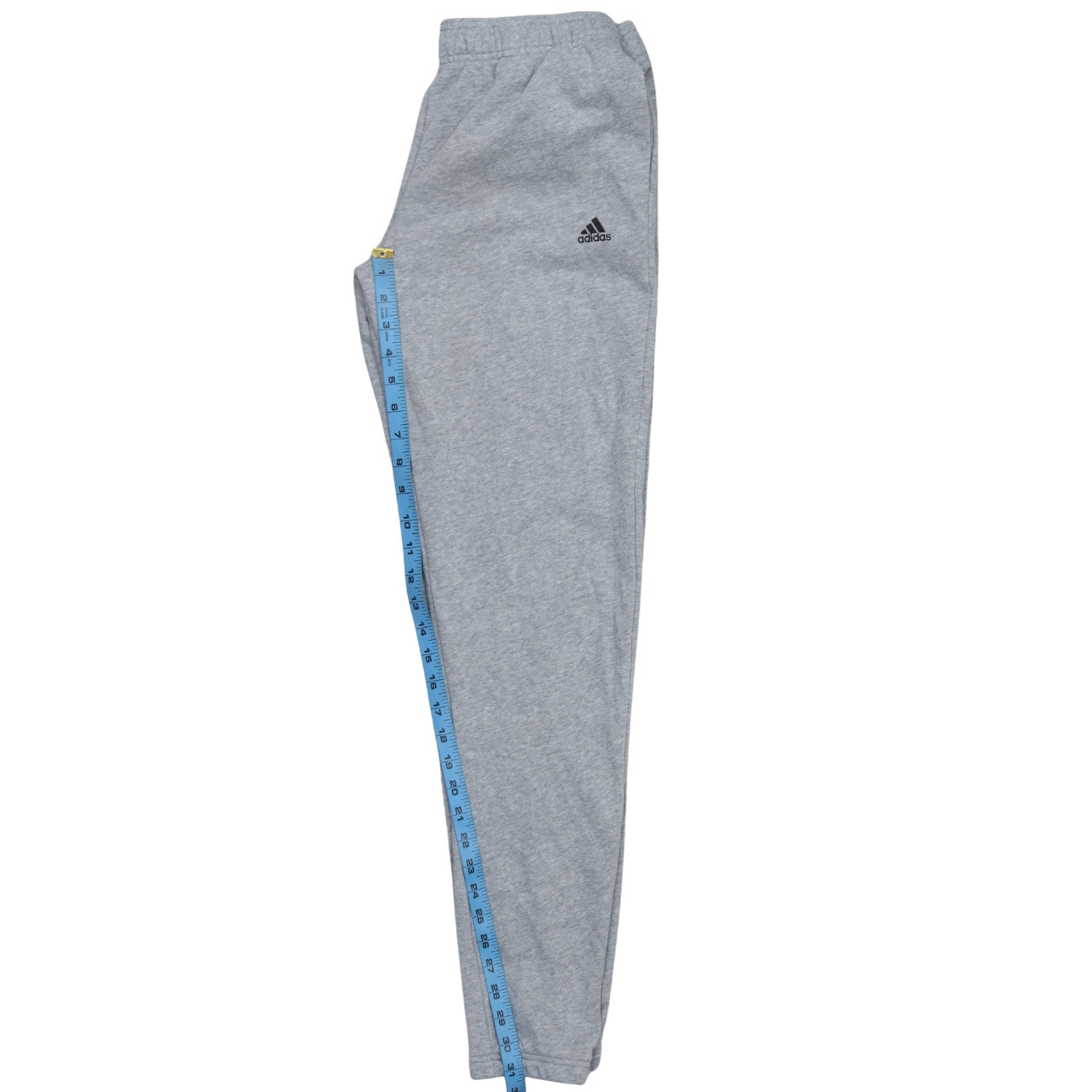 adidas Boys Grey Jogger Trousers 14 Years Regular Fit Elastic Waist