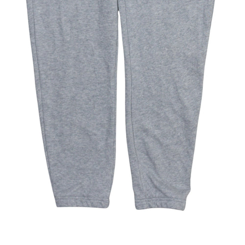 adidas Boys Grey Jogger Trousers 14 Years Regular Fit Elastic Waist