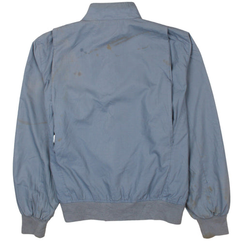 Puma Men Blue L Bomber Jacket Retro Sports Full Zip