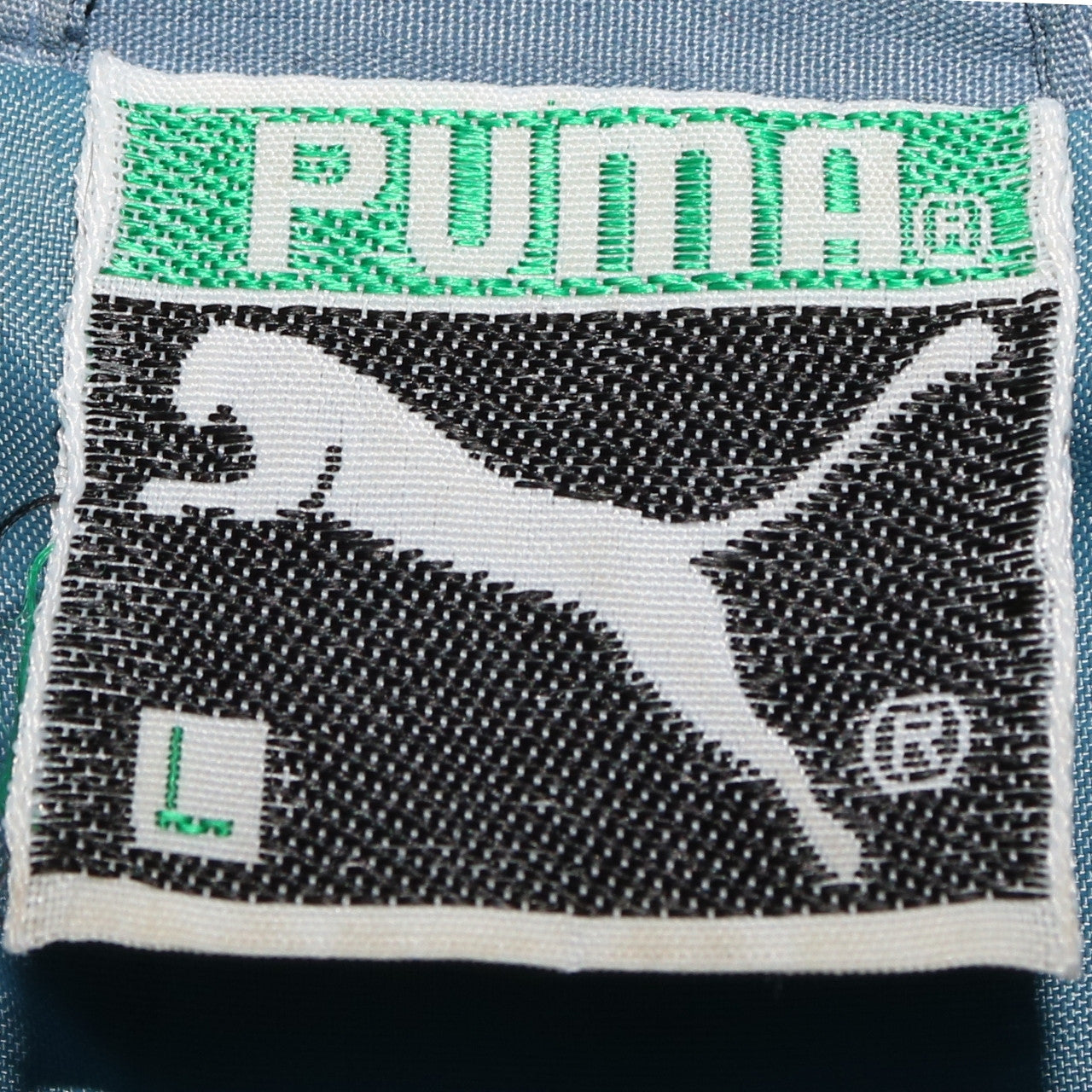 Puma Men Blue L Bomber Jacket Retro Sports Full Zip