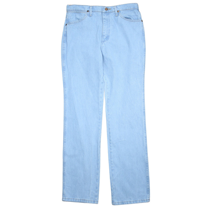 Wrangler Men Blue 30x32 Straight Leg Denim Jeans