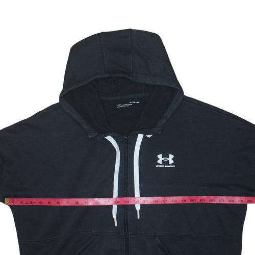 Under Armour Men's Black XL Full Zip Hoodie Sweatshirt