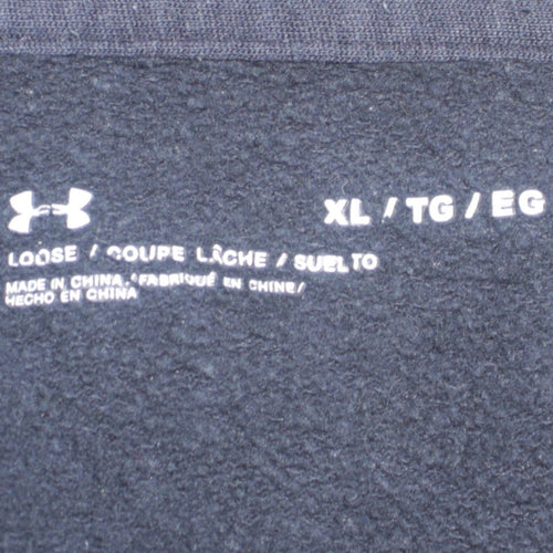 Under Armour Men's Black XL Full Zip Hoodie Sweatshirt