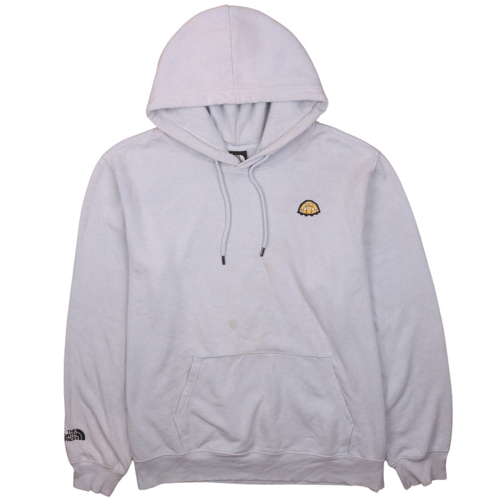 The North Face Mens White Pullover Hoodie XL Fleece