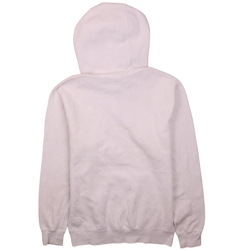 Nike Men's White Pullover Hoodie Small Logo Regular Fit