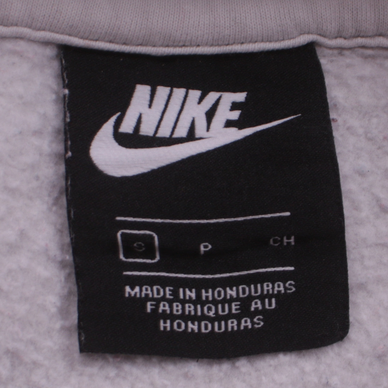 Nike Men's White Pullover Hoodie Small Logo Regular Fit