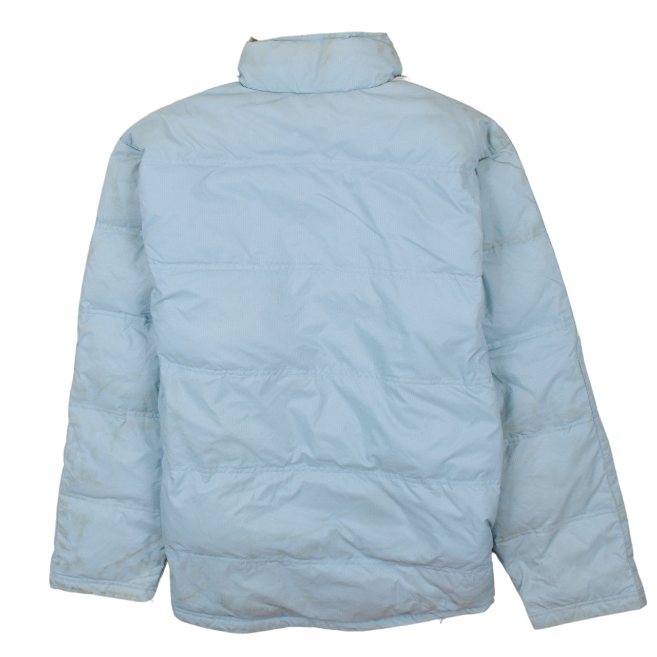 Adidas Men's Blue Puffer Jacket Size M 40in Winter Casual Coat