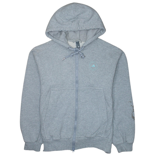 Adidas by Stella McCartney Grey Full Zip Hoodie Unisex S Regular