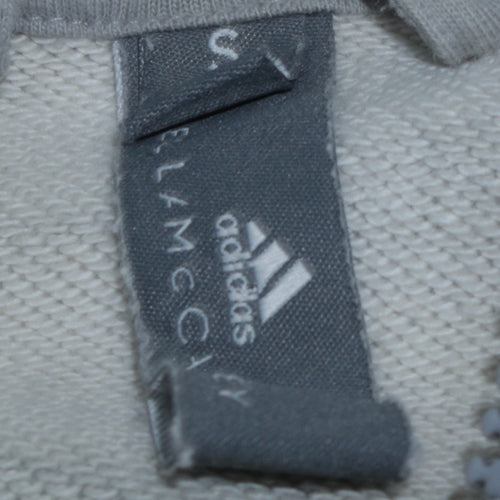 Adidas by Stella McCartney Grey Full Zip Hoodie Unisex S Regular