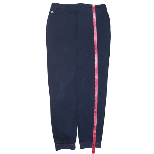 Lacoste Men Blue Jogger Trousers L Casual Sport Sweatpants