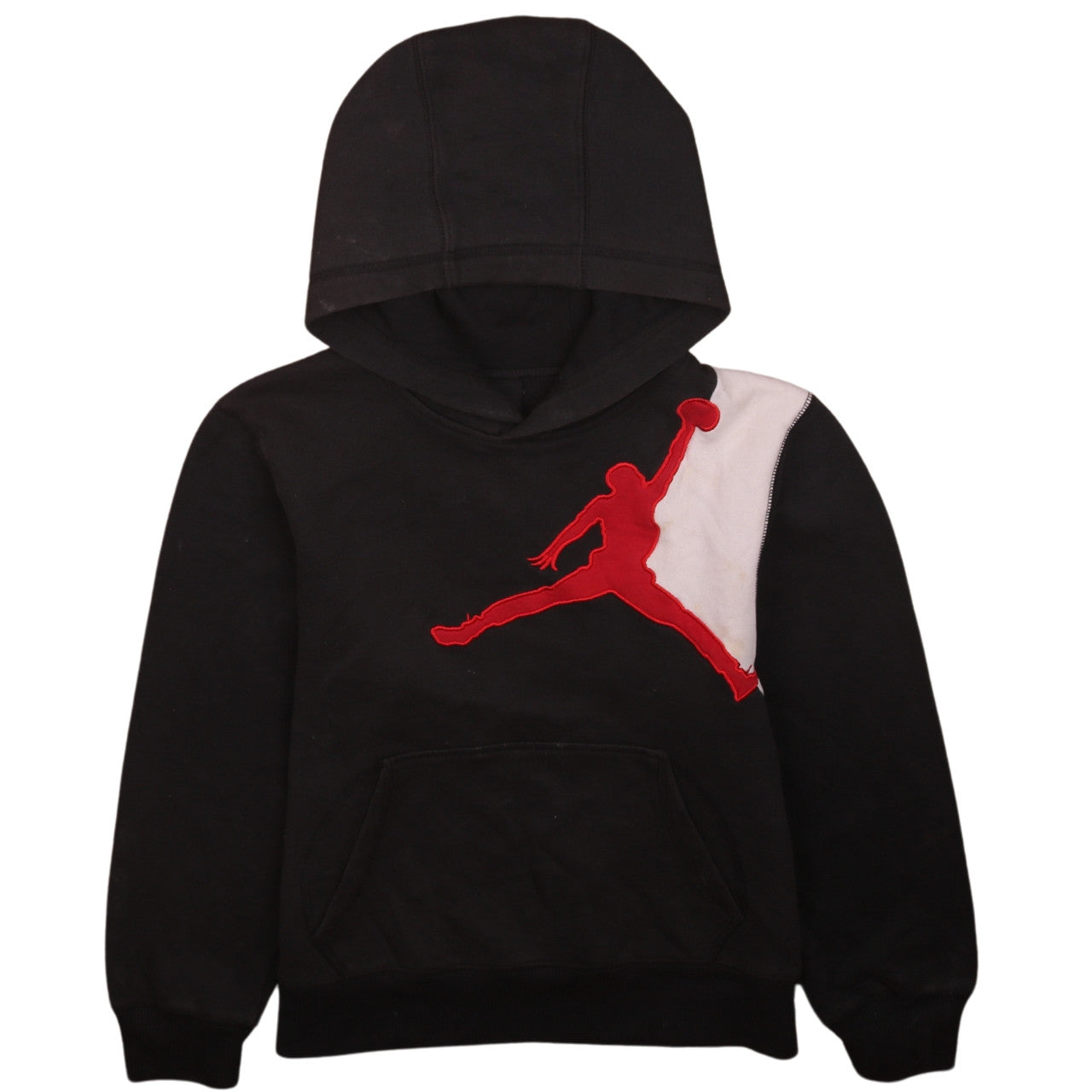 Nike Jordan Boys Black Red Pullover Hoodie 10-12 Years